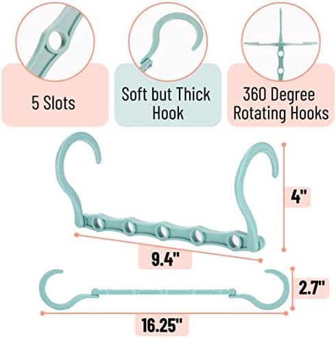 Mr. Pen- Space Saving Hangers, 360° Rotating Hooks - Image 3