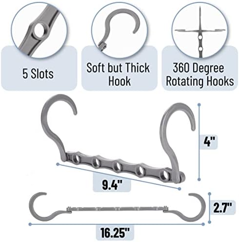 Mr. Pen- Space Saving Hangers, 360° Rotating Hooks - Image 3