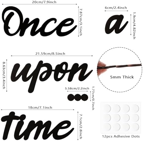 Once Upon a Time Wood Sign - Image 2