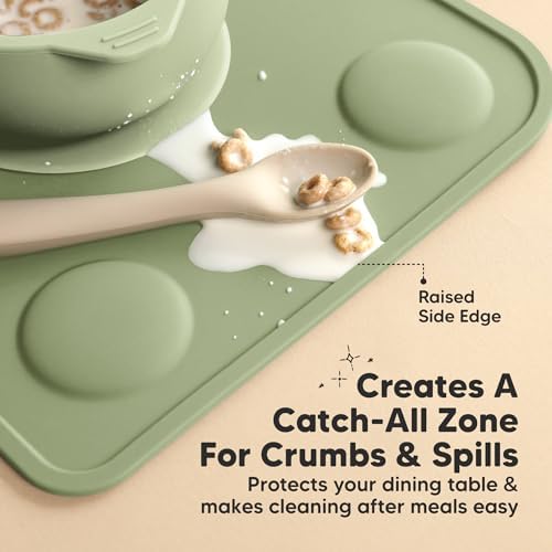 KeaBabies 2pk Silicone Placemats - Image 5