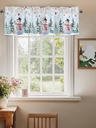 Vandarllin Snowman Valance Curtains - Image 3