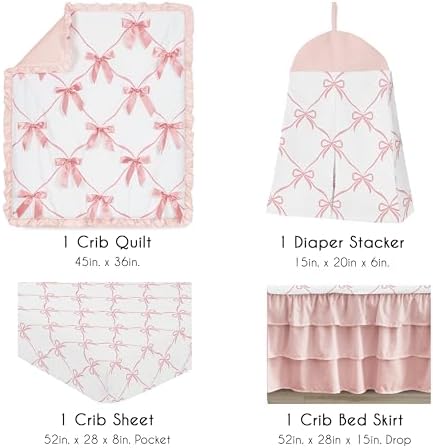 Sweet Jojo Designs 4-Piece Baby Crib Bedding Set - Image 2
