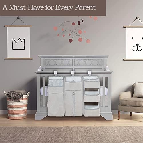 Hanging Diaper Caddy Organizer for Baby Crib - Image 7