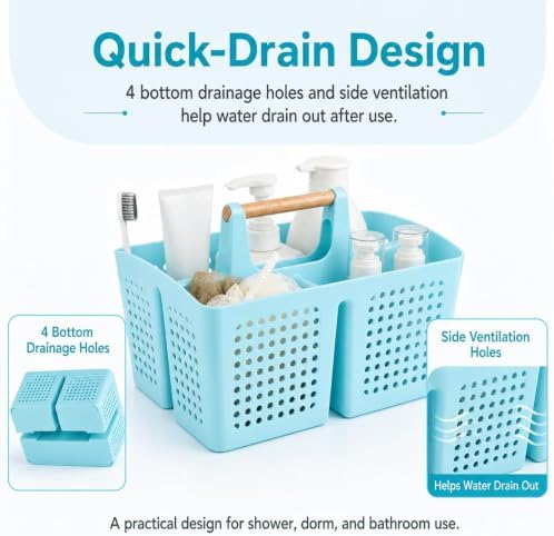 Portable Shower Caddy Basket - Image 4