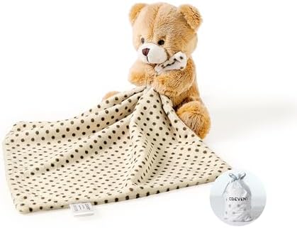 CREVENT Soft Plush Animal Face Security Blankets by CREVENT