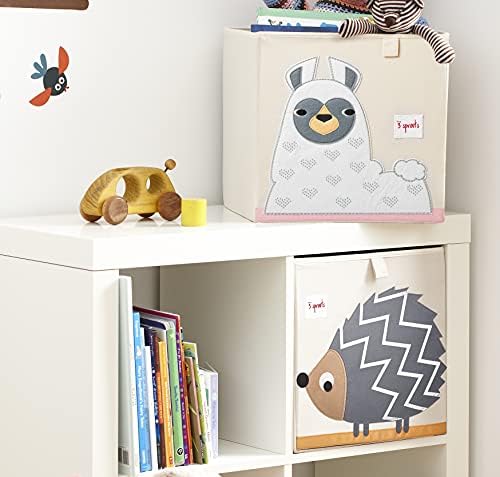 3 Sprouts Toy Storage Cube Bin, Foldable Storage Box - Image 3