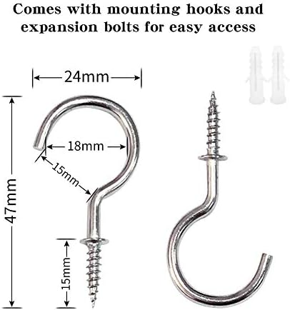 BEL AVENIR 4 Pack Curtain Tiebacks Ropes Tie-Backs, Handmade Holdbacks - Image 4