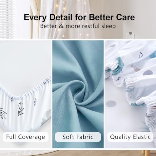 4 Pack Crib Sheets for Boys - Image 4