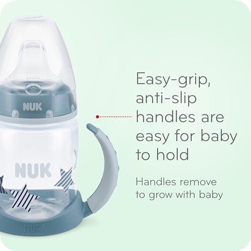 NUK Active Sippy Cup 10 oz 2 Pack 8+ Months Blue - Image 2