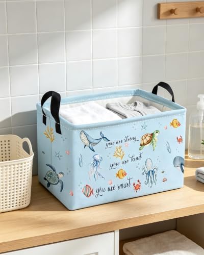 Essme Rectangular Ocean Basket, Kids Baskets Empty - Image 4