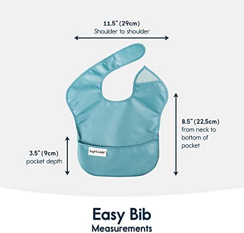 Tiny Twinkle Mess-Proof Baby Bibs - Image 6