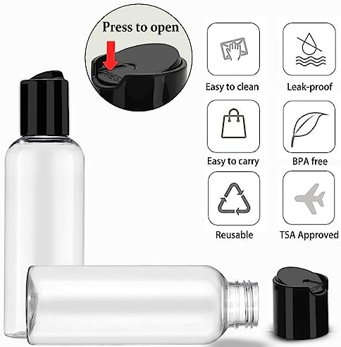 DNSEN 15 Pack 3.4 oz Travel Bottles - Image 2