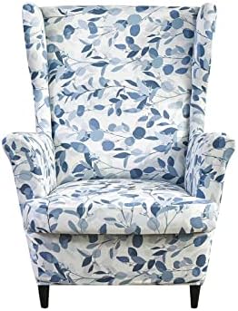 NILUOH Wingback Chair Covers 2-Piece, Armchair Slipcovers by NILUOH