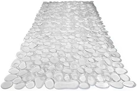 “Pebbles” Non-Slip Bathtub/Shower Mat 27.5”x14” Rectangular, Machine-Washable by TikeSmart