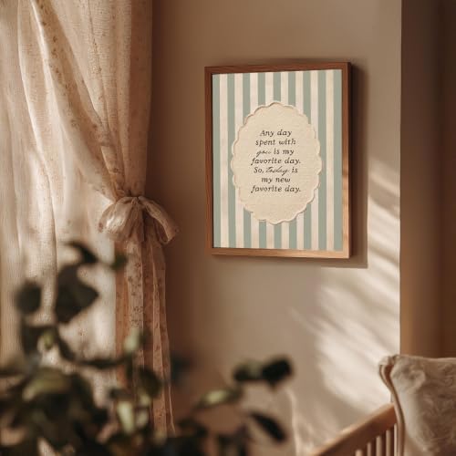 Vintage Nursery Wall Art Inspirational Quote Canvas Prints 16"x24" Unframed - Image 5