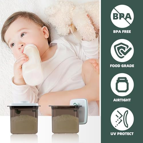 Baby Formula Container, 14oz Airtight Canister - Image 3