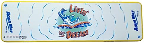 Rave Sports Inflatable Aqua Mat, Platform and Swim Dock by RAVESports