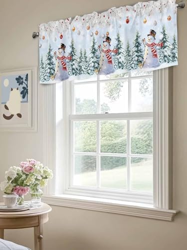 Vandarllin Snowman Valance Curtains - Image 5