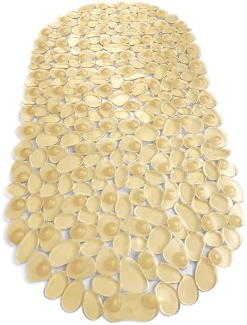 “Pebbles” Non-Slip Bathtub & Shower Mat 27”x14” Oval - Image 3
