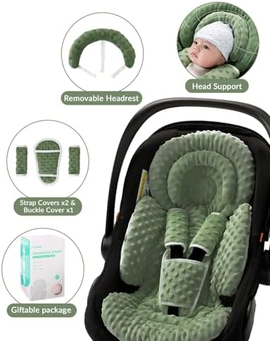 TinlyFinly Infant Car Seat Insert - Image 7