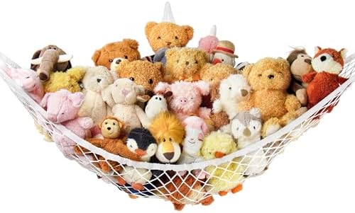 Stuffed Animal Storage Hammock Net Corner by TCGPRO