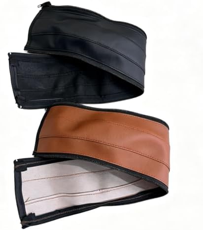 Soft Leather Stroller Handle Sleeve Cover Compatible - Image 6