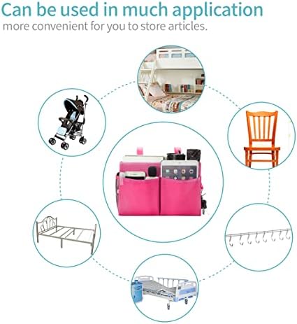 Bunk Bed Organizer, Bedside Caddy Hanging Storage Bag - Image 6
