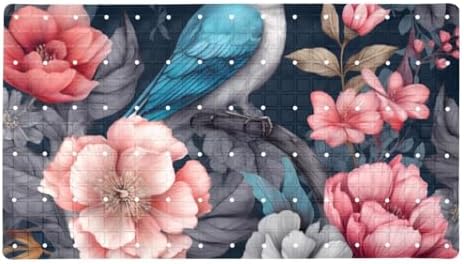Non Slip Shower Mat Bathtub Mat 15.1x26.8 Inch, Quick Dry Bath Mat by Anna+Cowper