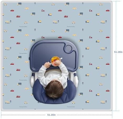 High Chair Splash pad, Washable Splash pad - Image 3