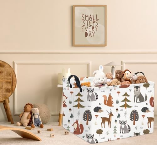 Rectangular Kids Storage Bin Gift Basket - Image 3