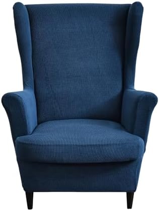 CRFATOP Wingback Chair Covers Wing Armchair Slipcovers by CRFATOP