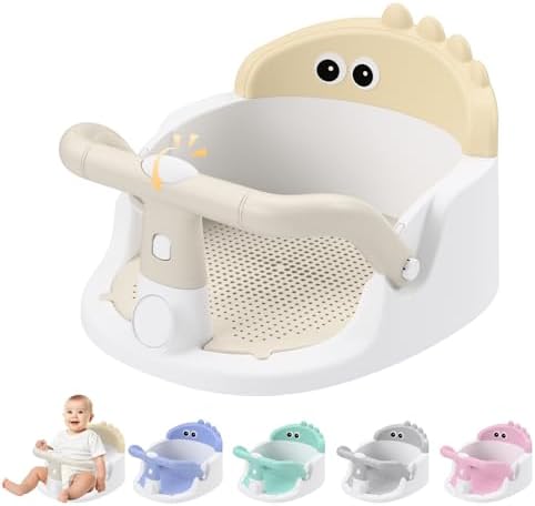 Baby Bath Seat for Babies 6 Months & Up Sitting Up by suihuooo