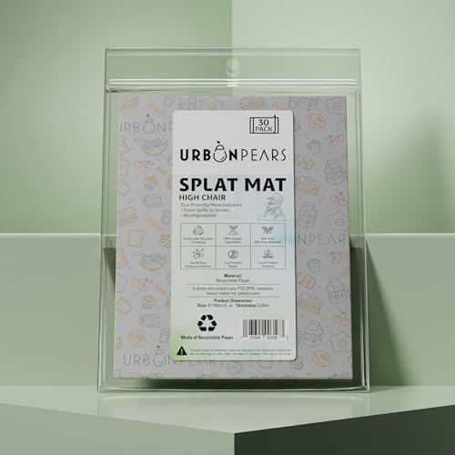 Disposable Splat Mats, 30 Pack, Eco-Friendly & Compostable, Baby Led Weaning - Image 7