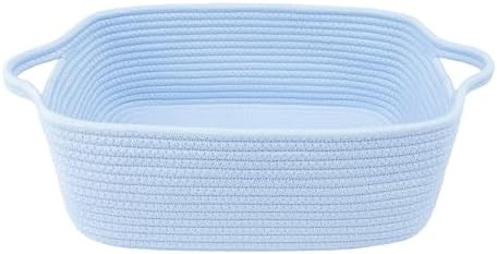 XUANGUO Medium Woven Cotton Rope Storage Basket by XUANGUO