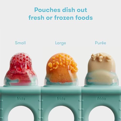Frida Baby Push Pop Silicone Feeder, Baby Fruit Feeder, BPA Free - Image 4