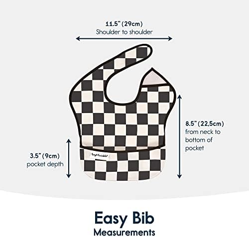Tiny Twinkle Mess-Proof Baby Bibs - Image 5