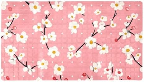 Shower Mat Bathtub Mat, 26.8x15.1 inch, Non-Slip Bath Mat by Anna+Cowper