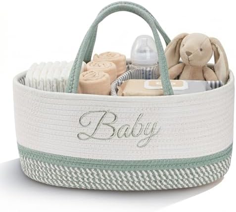 DUHEL Diaper Caddy Organizer by DUHEL