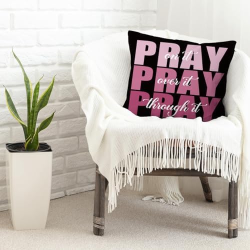KongMoTree Bible Verse Pillow, Christian Holy Bible Prayer Pillow Covers - Image 4