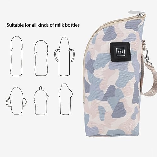Portable Travel Baby Bottle Warmer, USB Milk Warmer Bag - Image 6