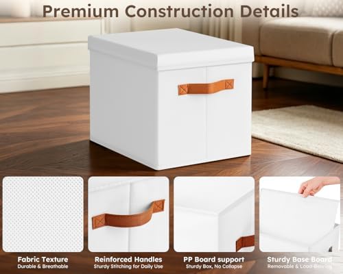 Homsorout Storage Bins with Lids - Image 6