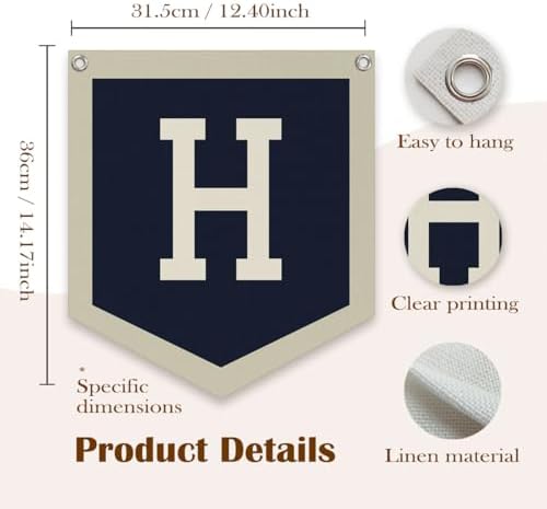 Lacama Toddler Boys Room Decor，Name Pennant Flag Banner - Image 7