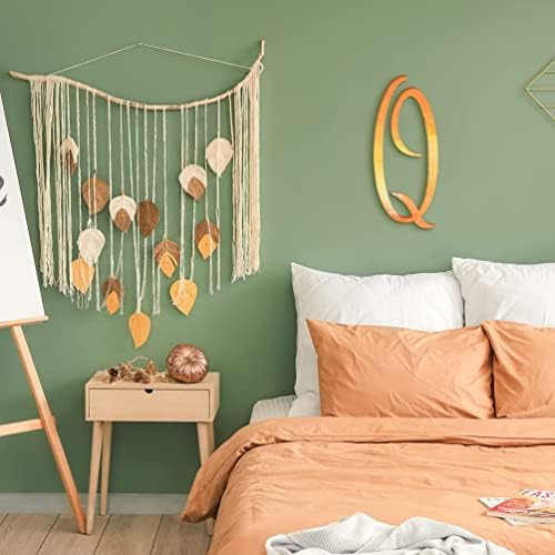 Wooden Letters 12 Inch E for Wall Decor Large Cursive Wood Monogram Letters - Image 5