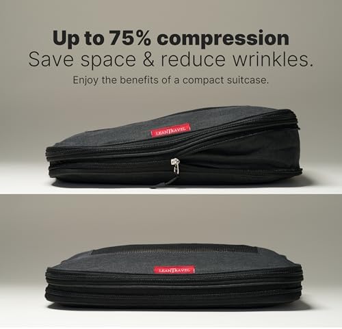 LeanTravel Premium Compression Packing Cubes - Image 2