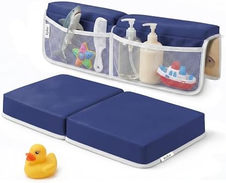 Rylor Premium Baby Bath Kneeler Mat & Elbow Rest Pad Set – Comfortable Bath by Unknown