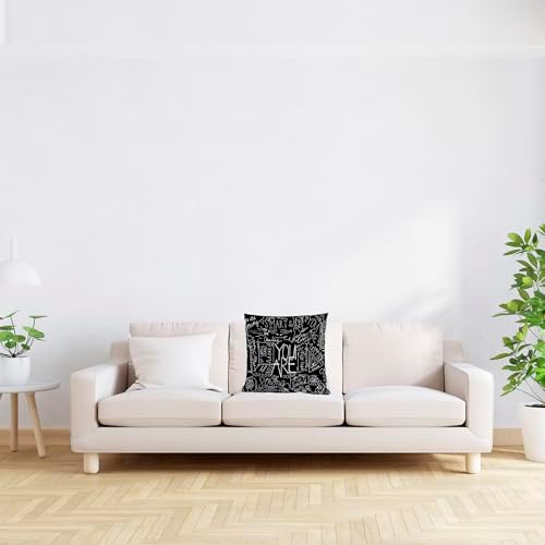 Bedroom Decor for Teen Girls Quote Throw Pillow Cover 18x18, Dorm Pillow Cover - Image 3