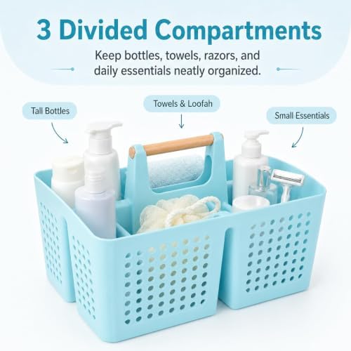 Portable Shower Caddy Basket - Image 3