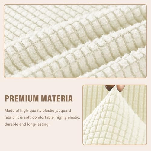 Nursery Rocking Chair Cover Stretch Glider Chair Covers Jacquard Modern Reading - Image 4