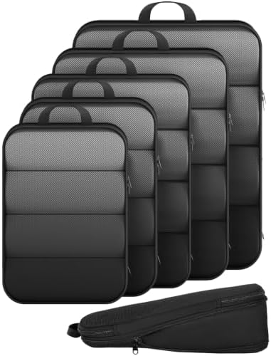 Veken 6/9/11 Set Compression Packing Cubes by Veken