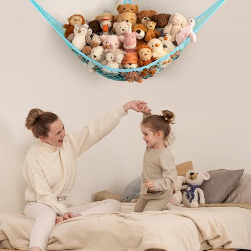 Stuffed Animal Storage Hammock Net Corner - Image 2